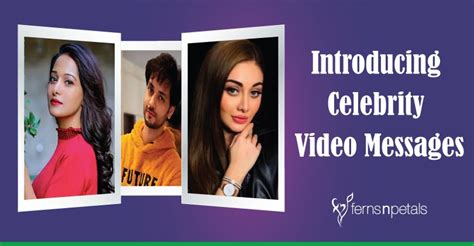 celeb video|Celebrity Video Messages